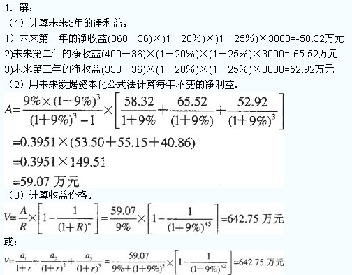 2012年房地產(chǎn)估價(jià)師《理論與方法》練習(xí)